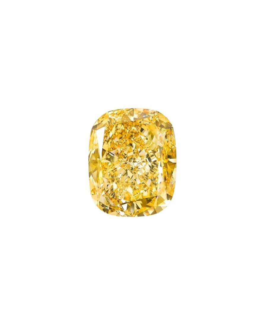 Fancy coloured diamond