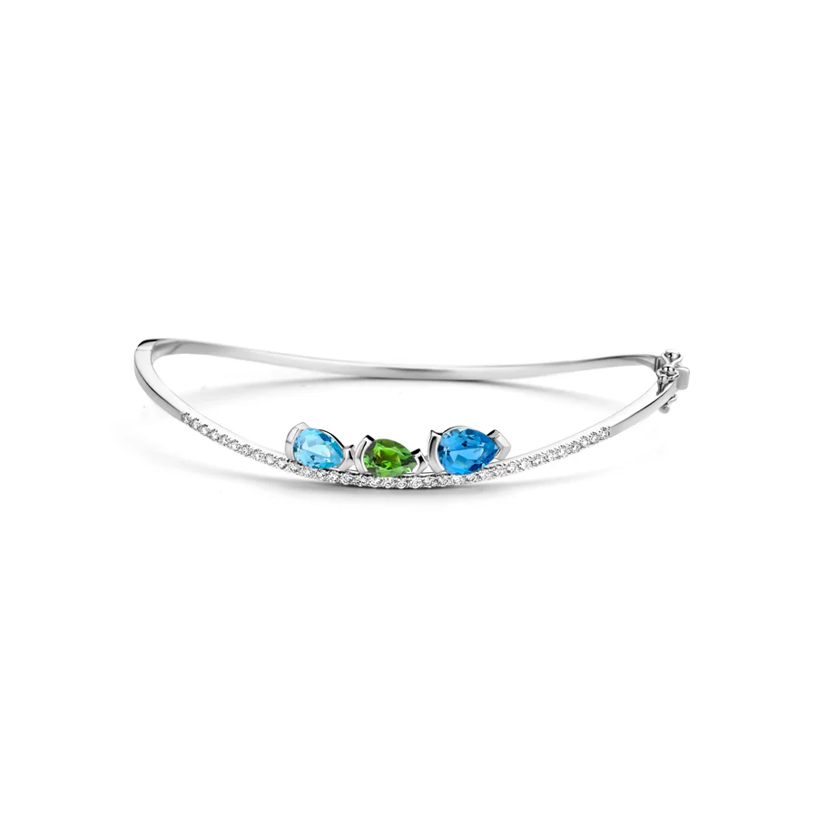 Adeline Trio Curved Bracelet