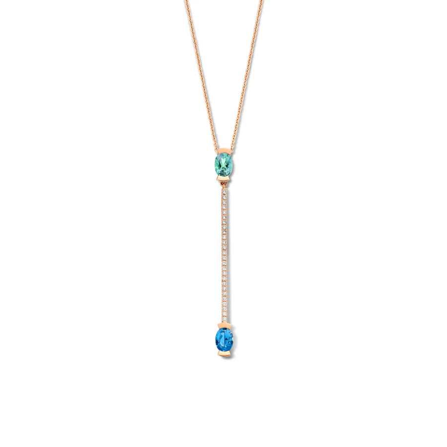 Adeline Duo Straight Necklace