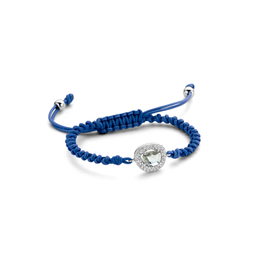 Didi Cord Bracelet, Blauwe saffier