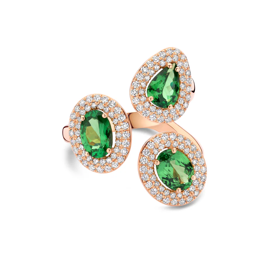 Didi Trio Ring, Groene tsavoriet
