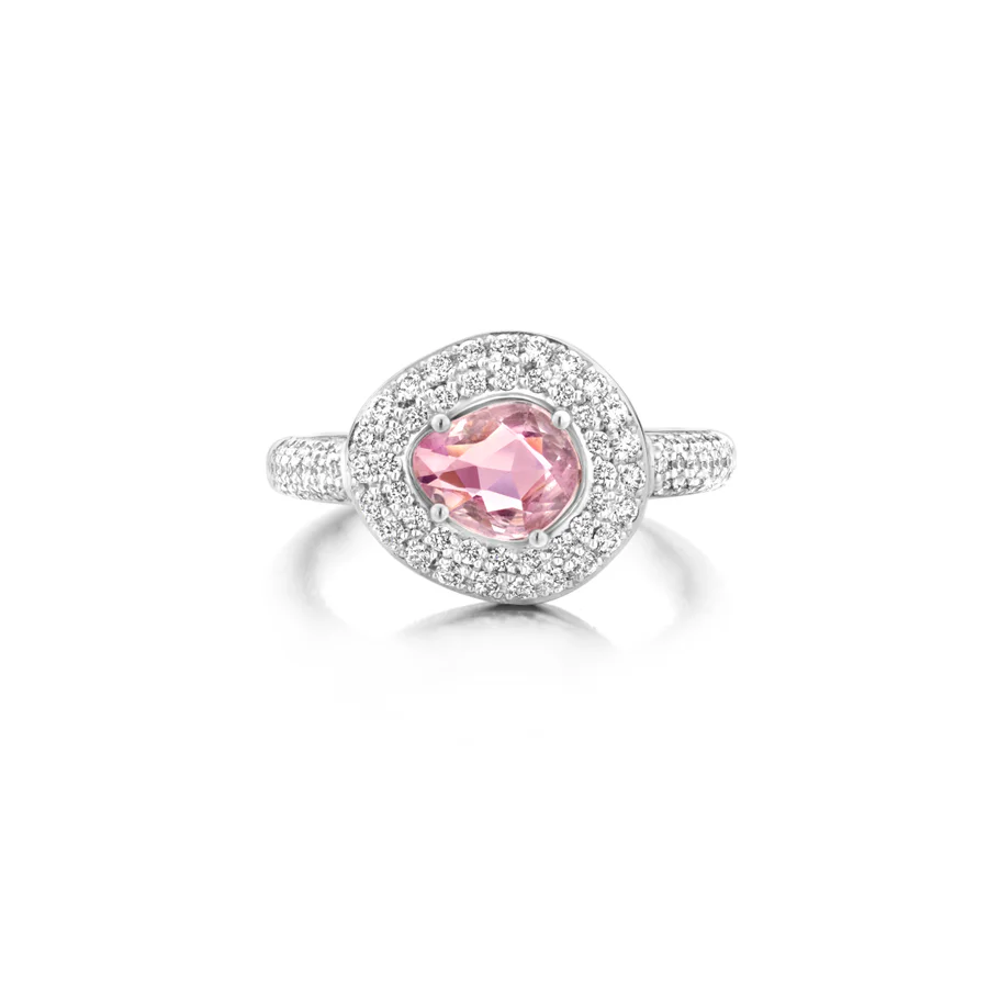 Didi Ring, Roze saffier