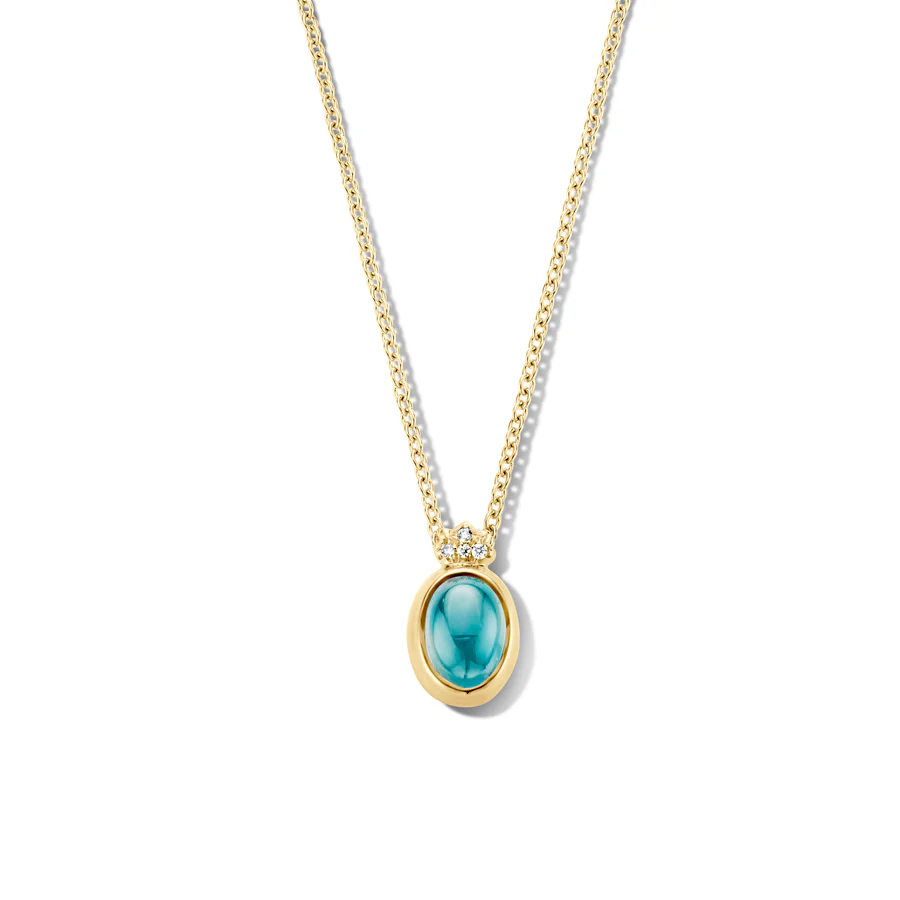 Fayline Necklace, Blauw
