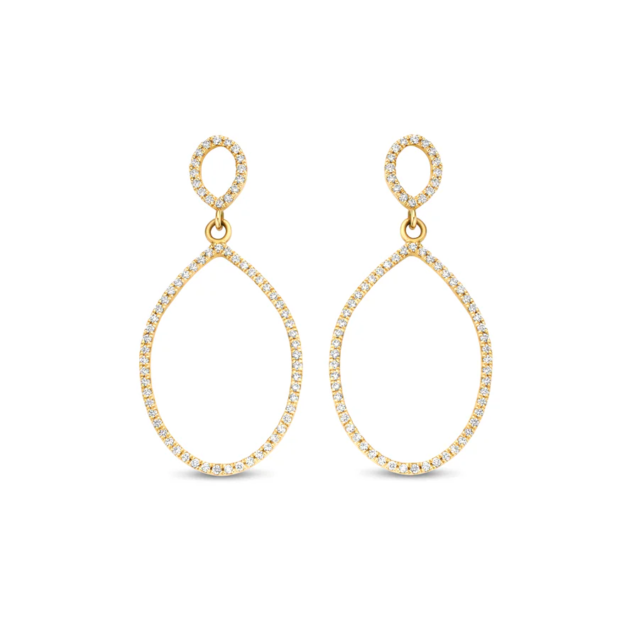 Fine Diamonds Earrings Small, White Diamond