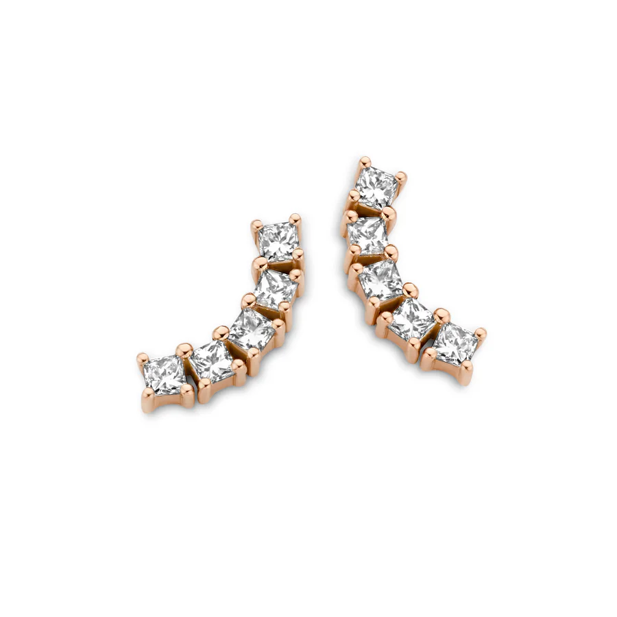 Fine Diamonds Earrings, White Diamond