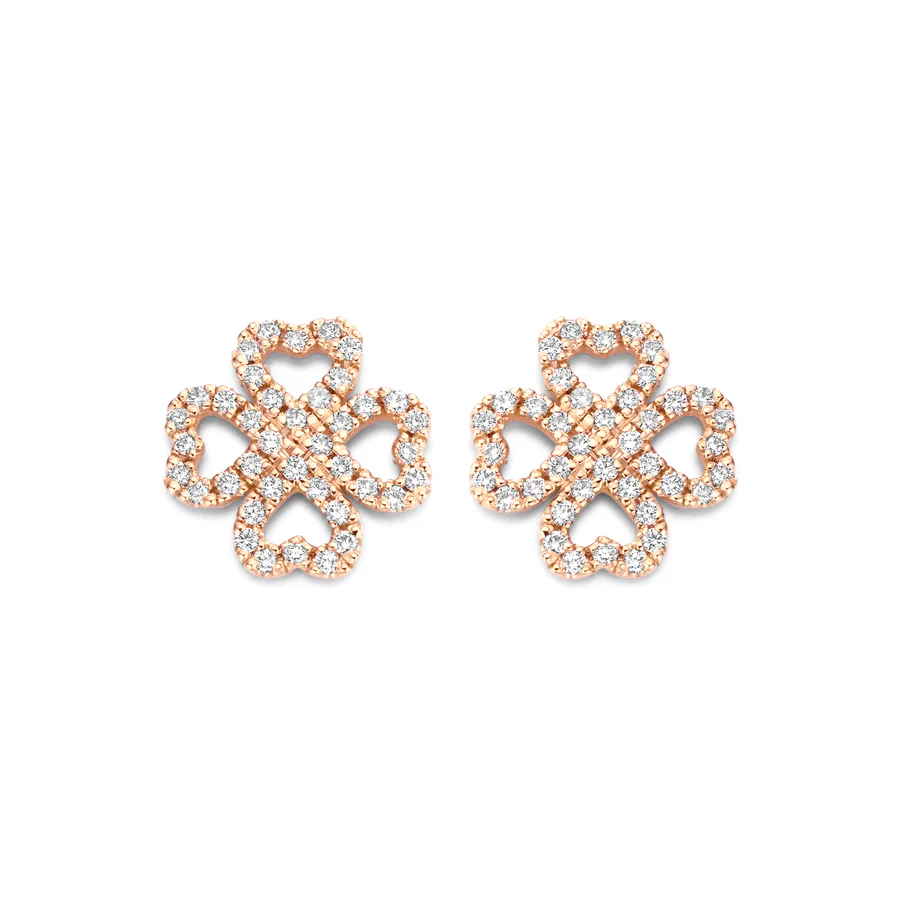 Fine Diamonds Earrings, White Diamond