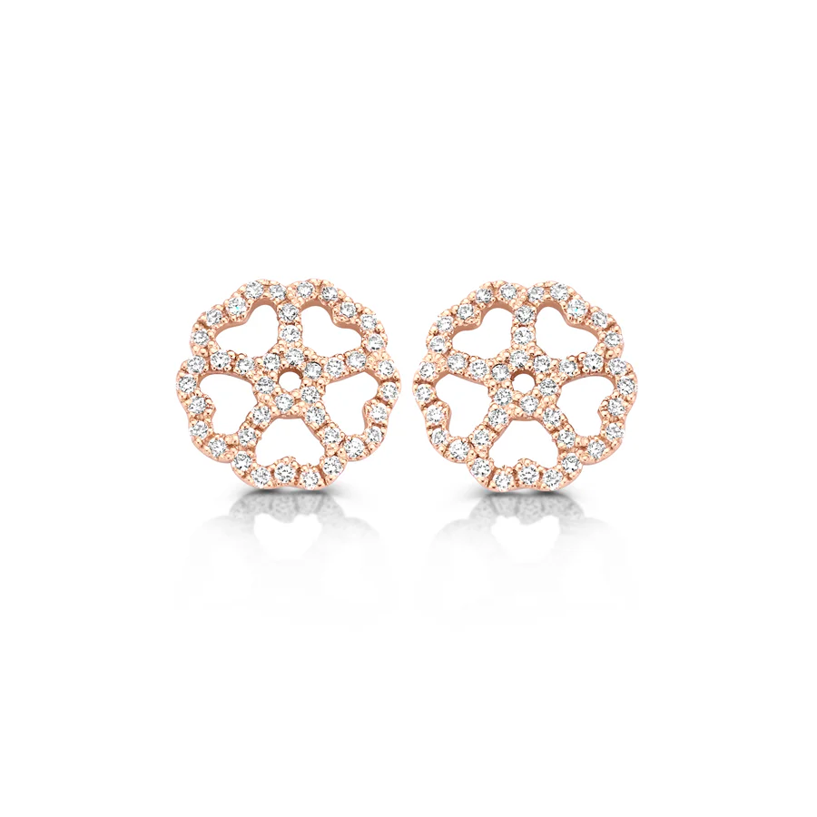 Fine Diamonds Earrings, White Diamond