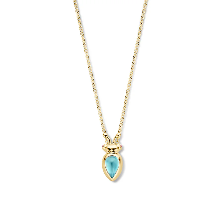 Lilou Necklace, Blauw