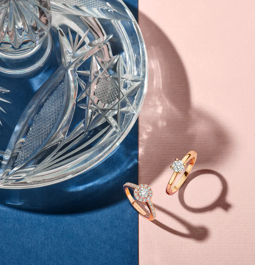 Engagement Ring N°349, Witte diamant