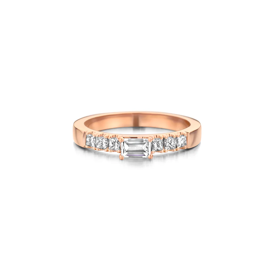 Engagement Ring N°346, Witte diamant