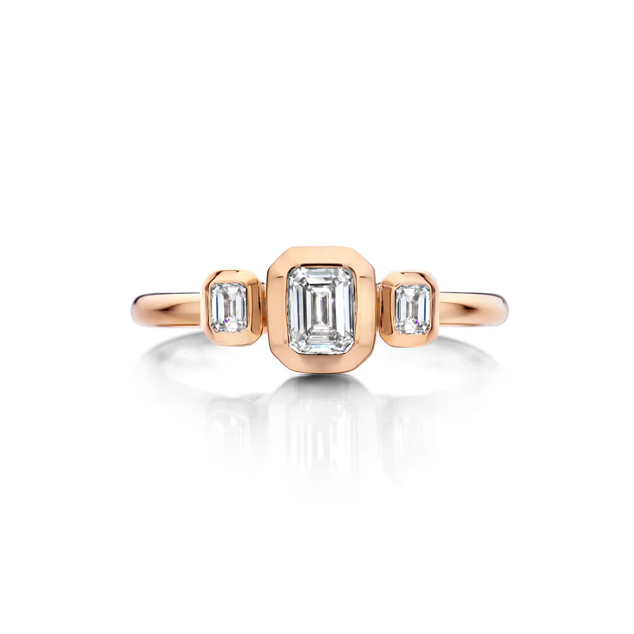 Engagement Ring N°343, Witte diamant