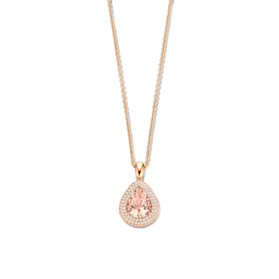 One of a Kind Pendant, Roze morganiet