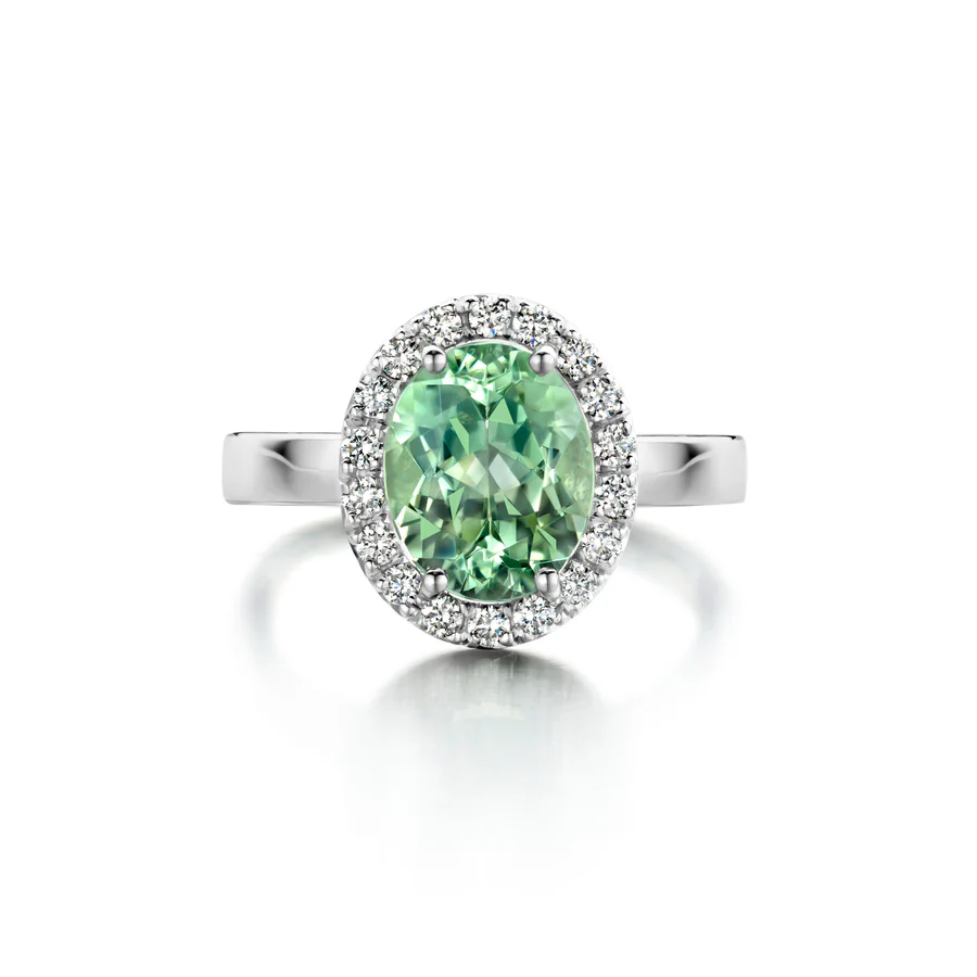 One of a Kind Ring N°154, Groene toermalijn