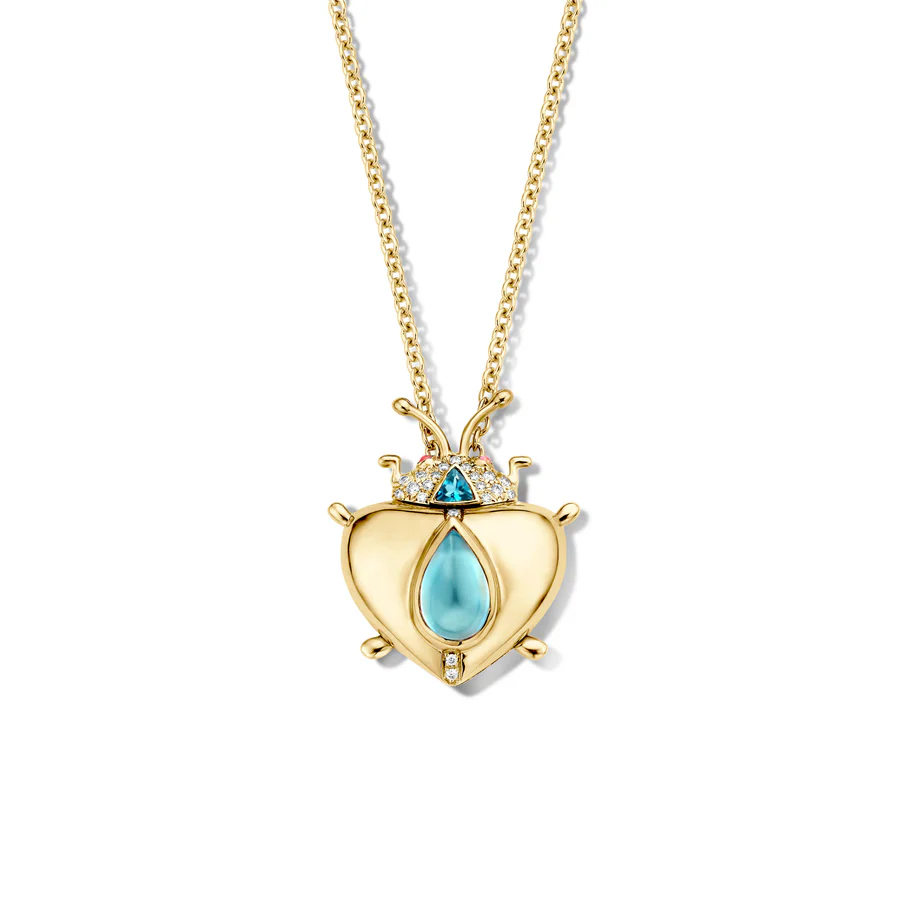 Stella Necklace, Blauw