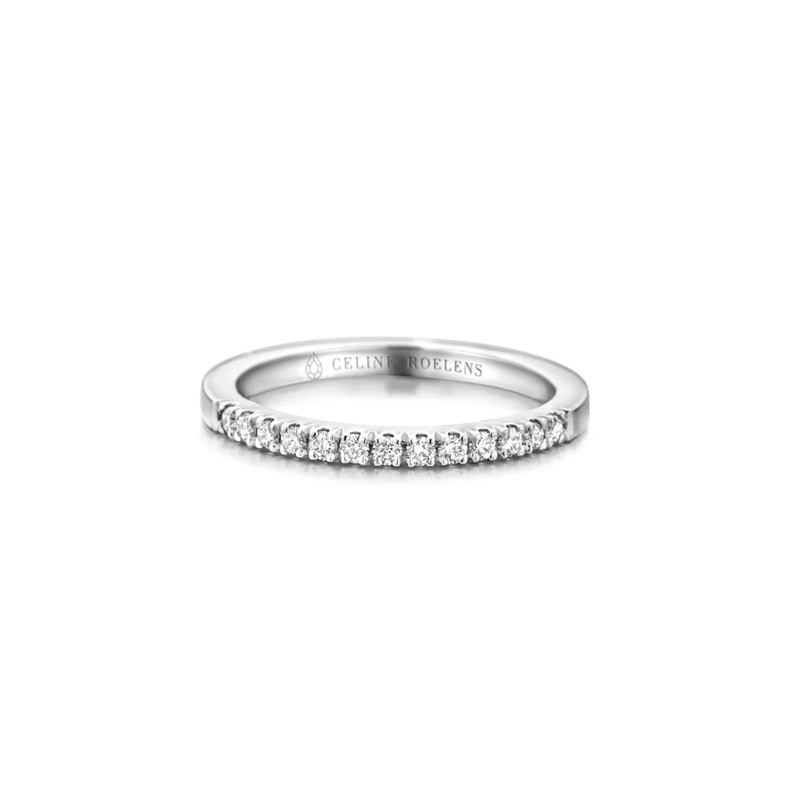 Diamond Ring N°101, Witte diamant