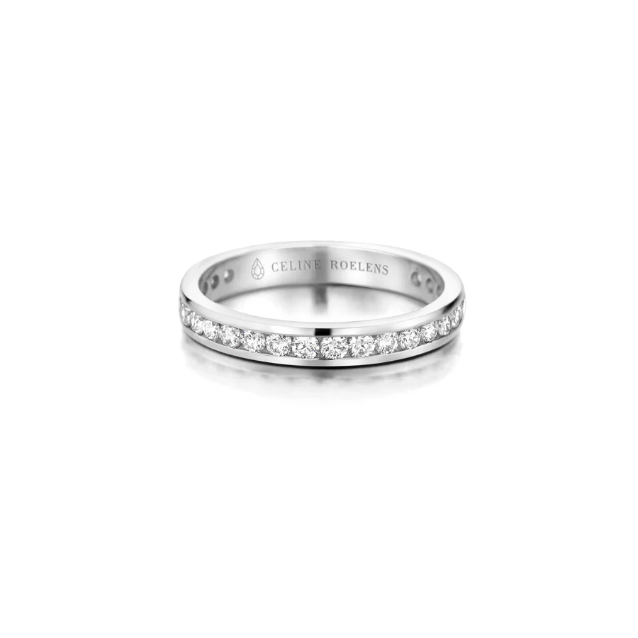 Diamond Ring N°106, Witte diamant