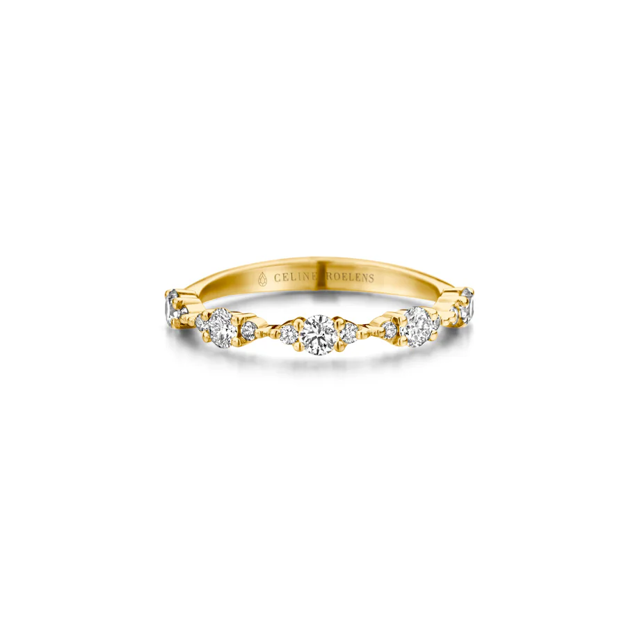 Diamond Ring N°104, Witte diamant