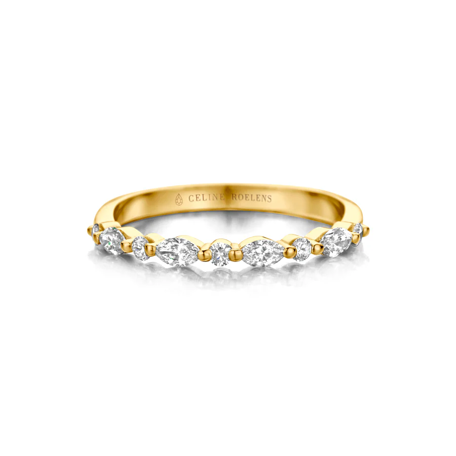 Diamond Ring N°107, Witte diamant