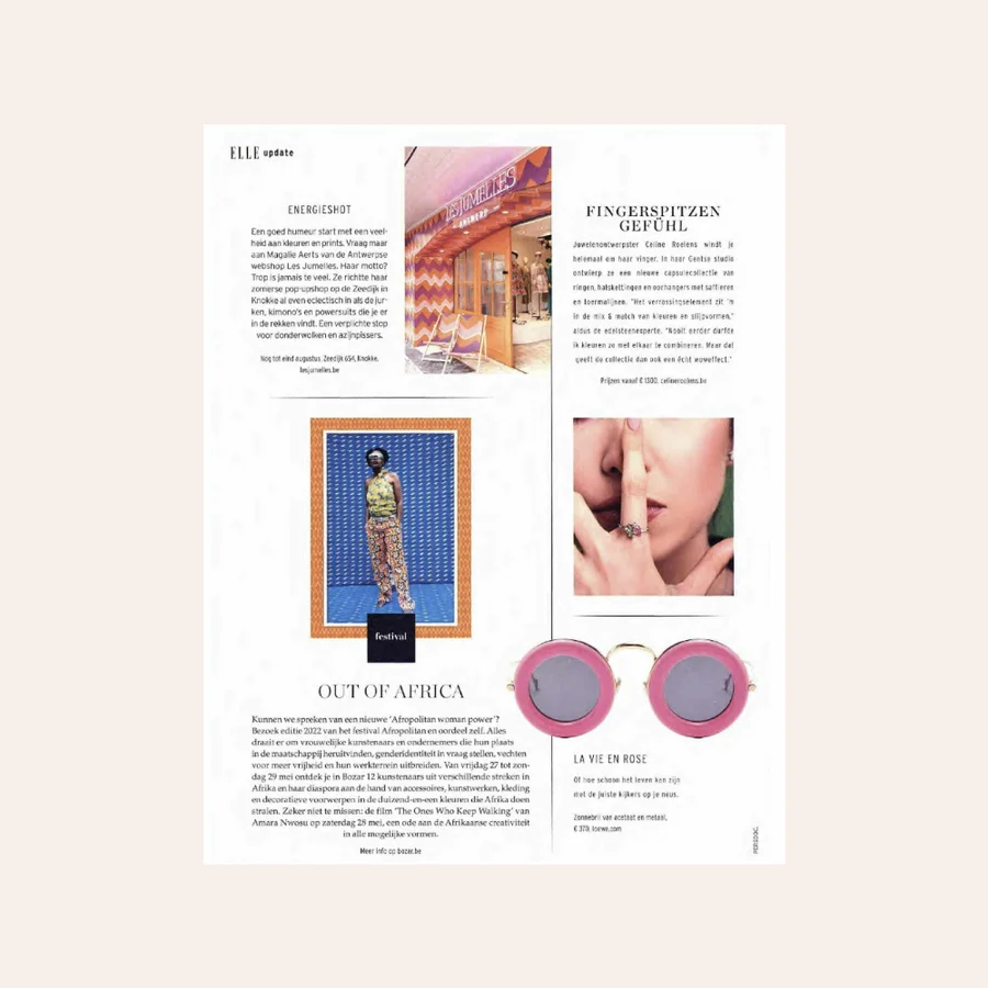 Repérée dans ELLE