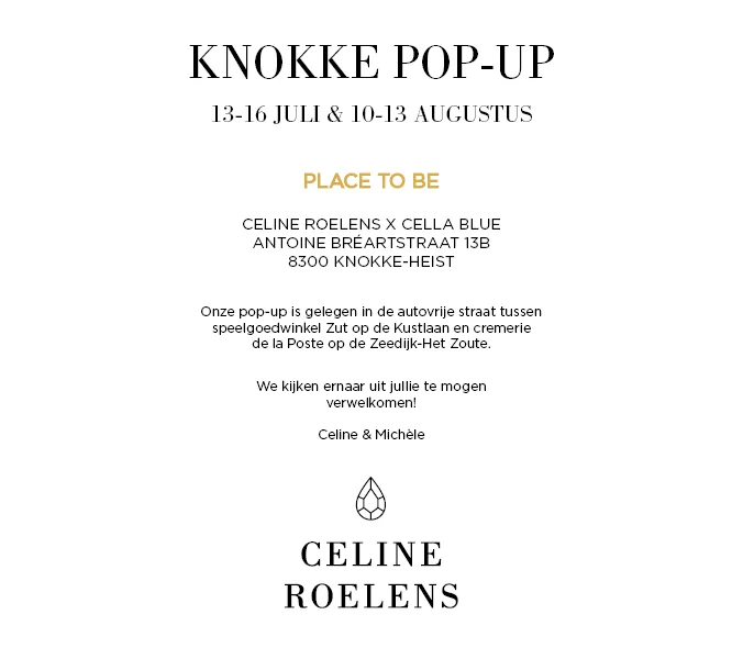 Pop-up à Knokke