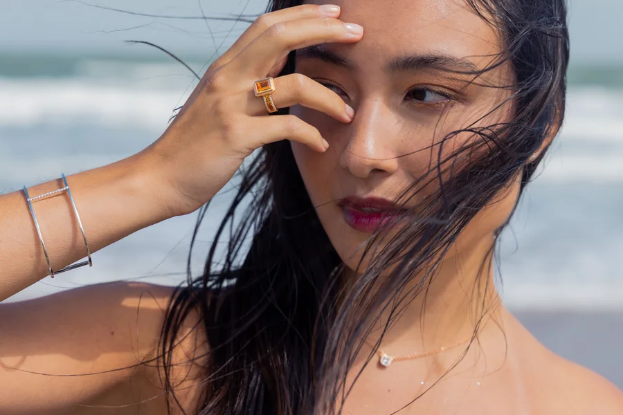 Louise De Langhe shoot on Knokke beach