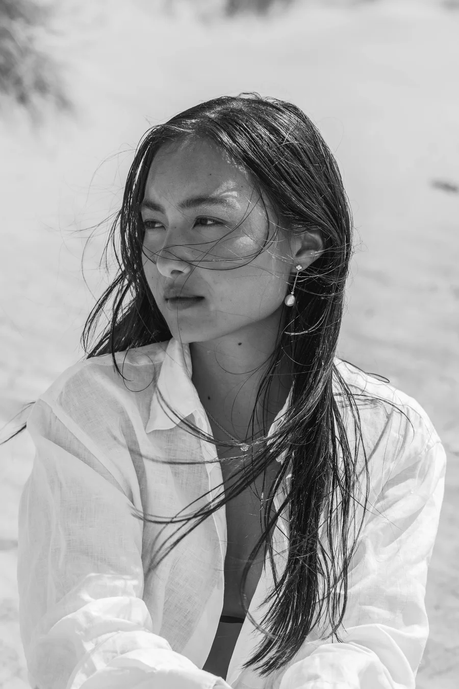 Louise De Langhe shoot on Knokke beach